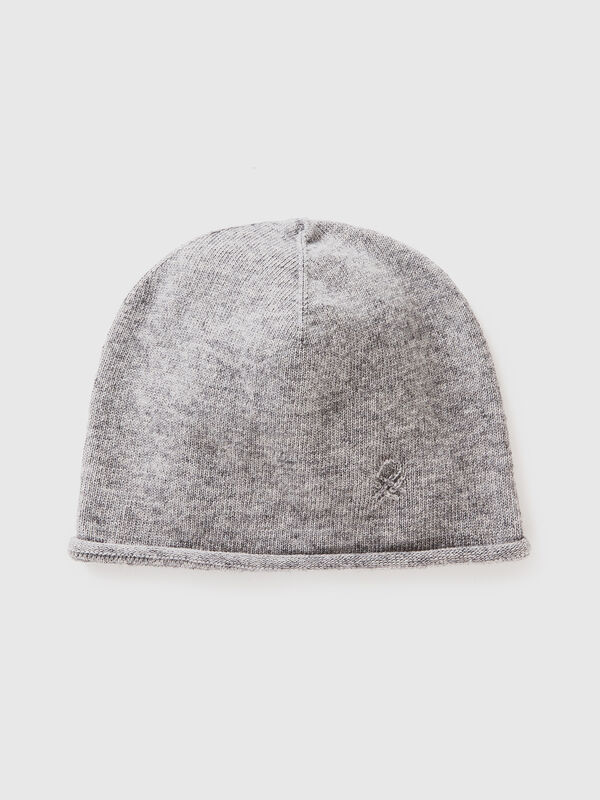 Gorro en mezcla de cachemira Mujer