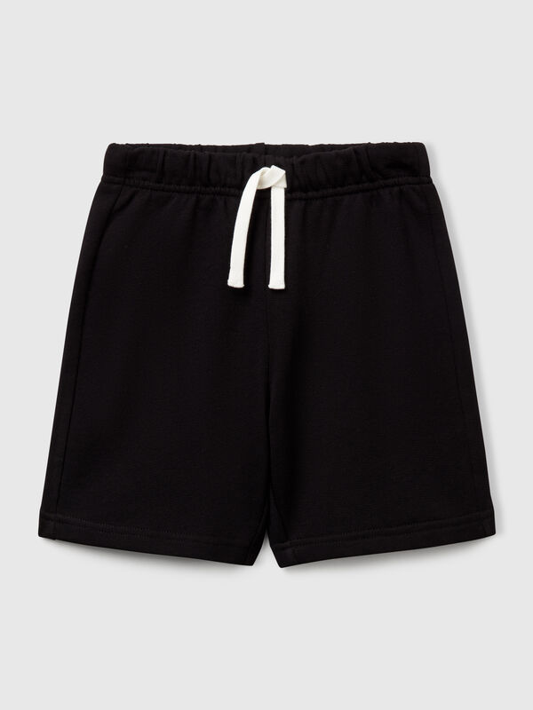 Bermudas de felpa de algodón Niño