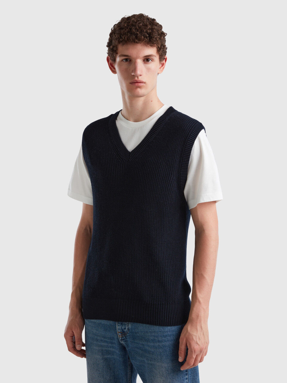 Chaleco de hilo hombre outlet