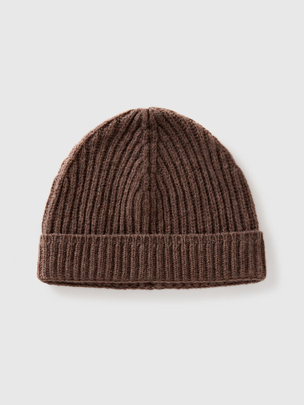 Gorro de pura lana virgen Hombre