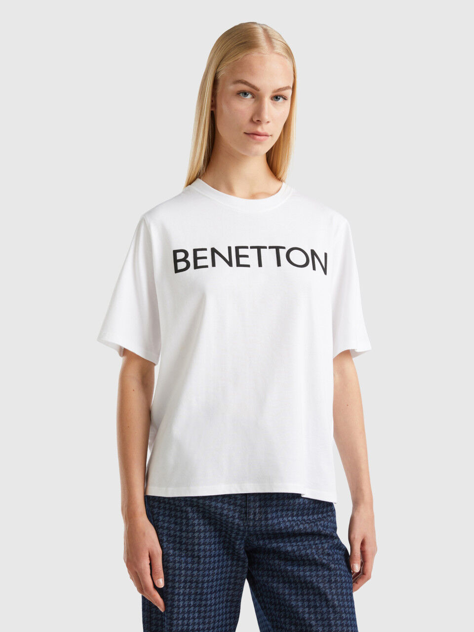 Camisetas Manga Corta Mujer Nueva Coleccion 2024 Benetton