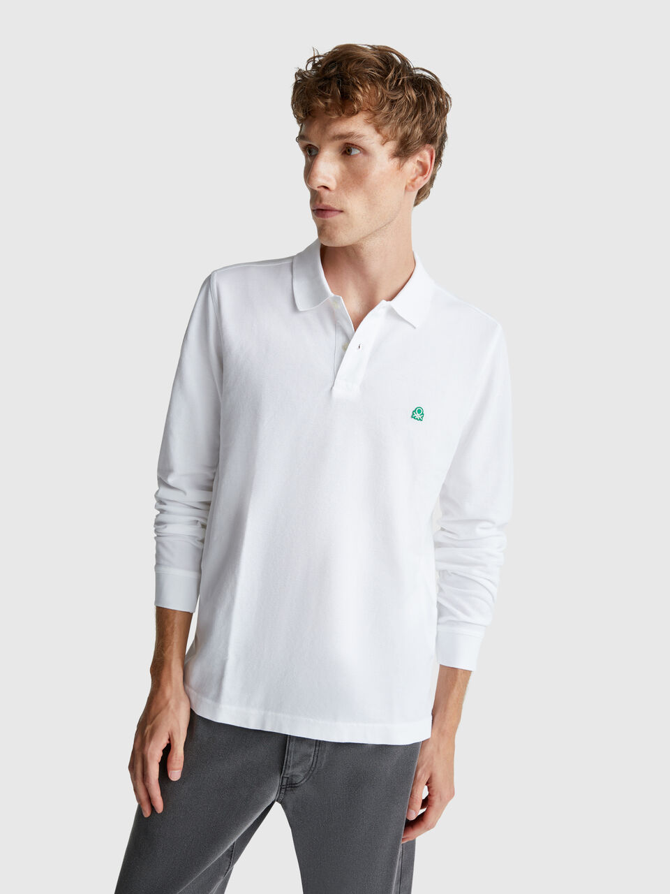 L/S POLO SHIRT Hombre image number null