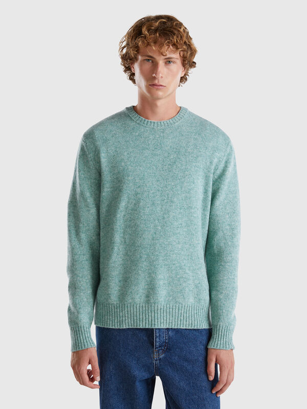 Jersey de lana Shetland Hombre