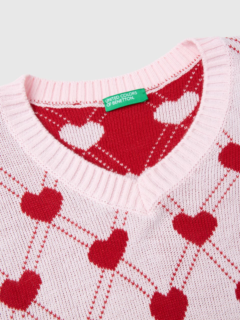 S/L V NECK SWEATER Niña image number null