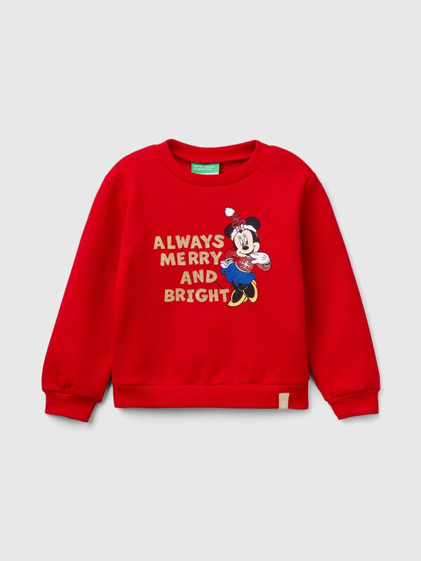 Sudadera navideña de Minnie Niña