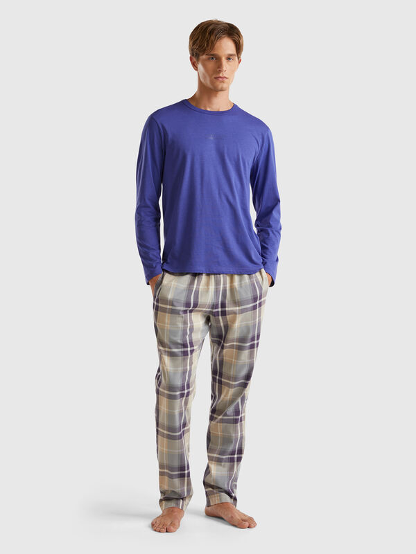 Pantalón de cuadros de tartán Hombre