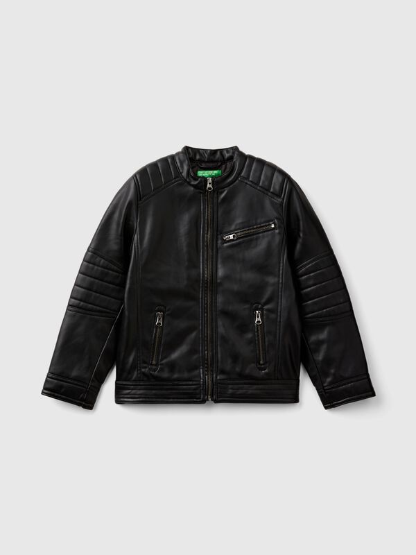 Chaqueta de tejido revestido Niño