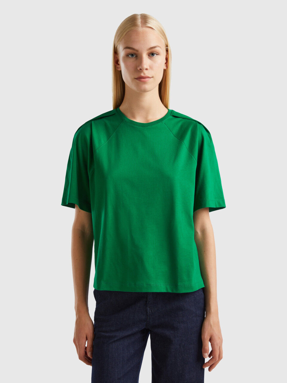 Camisetas basicas benetton mujer hotsell